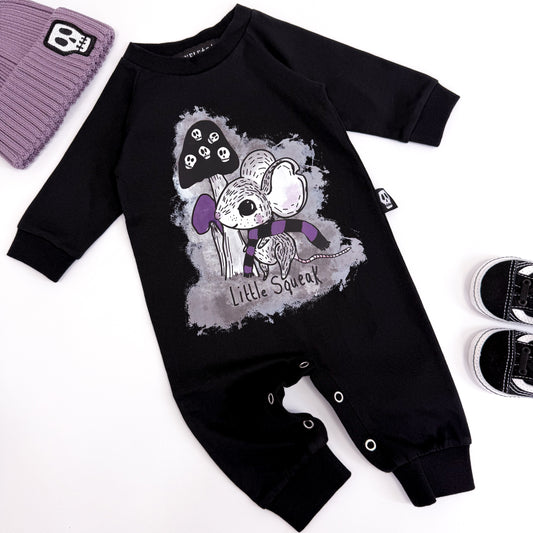 LITTLE SQUEAK FOOTLESS ROMPER