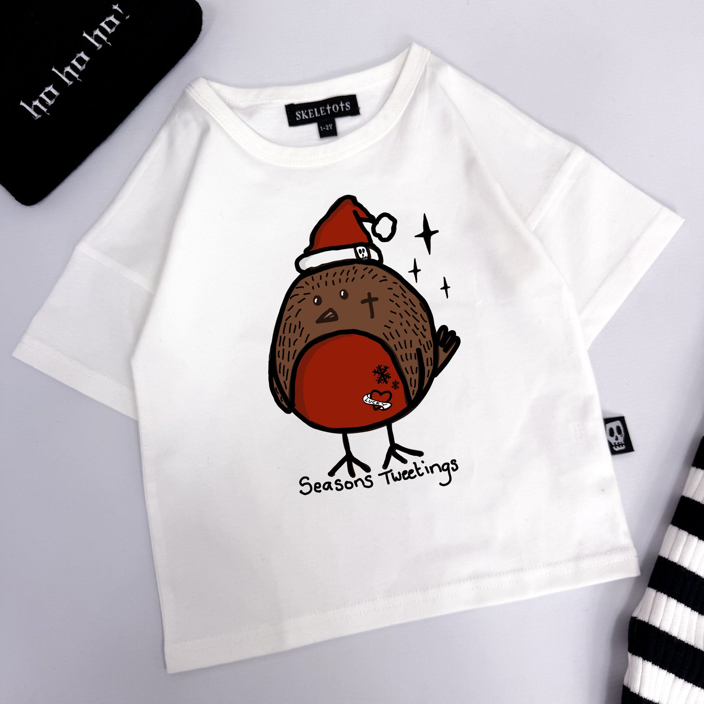 SEASONS TWEETINGS CHRISTMAS TEE