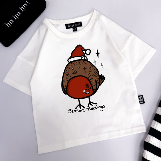 SEASONS TWEETINGS CHRISTMAS TEE