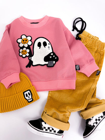 DAISY GHOST DUSKY ROSE SWEATSHIRT