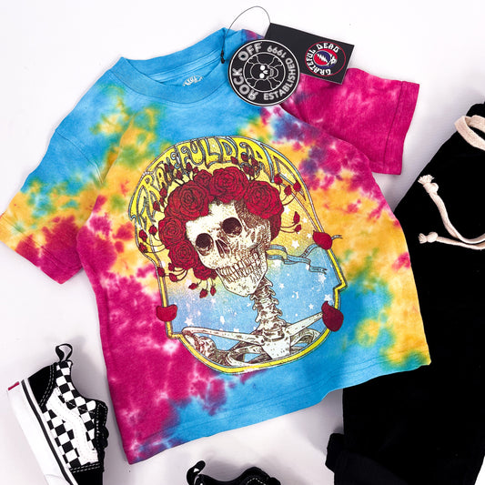 Kids Grateful Dead band t shirt, Bertha Frame design
